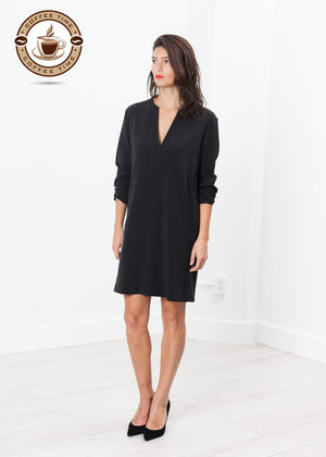 A-Line Pocket Shift in Black