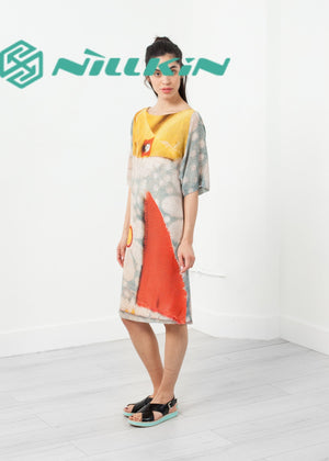 3/4 Sleeve Kimono Dress