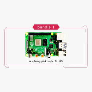 Official Original Raspberry Pi 4 Model B Development Board Kit RAM 2G 4G 8G 4 Core CPU 1.5Ghz 3 Speeder Than Pi 3B+
